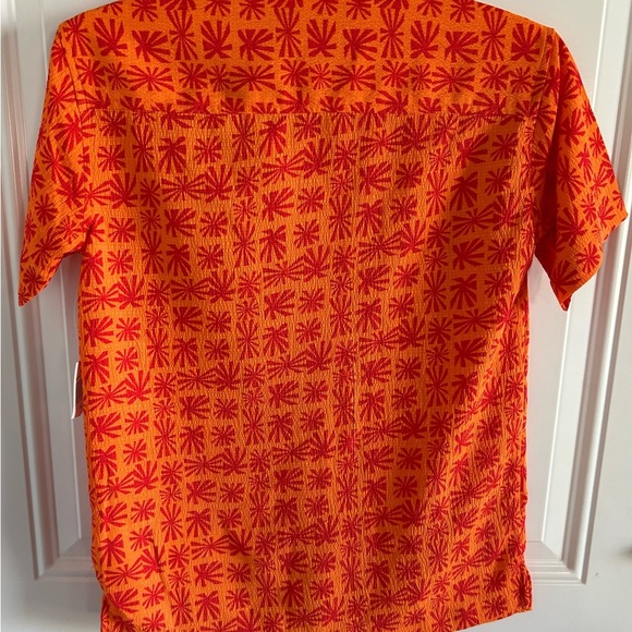 Sovereign Code Boys Orange Short Sleeve Shirt and Shorts Sz 14/16 - Picture 4 of 7